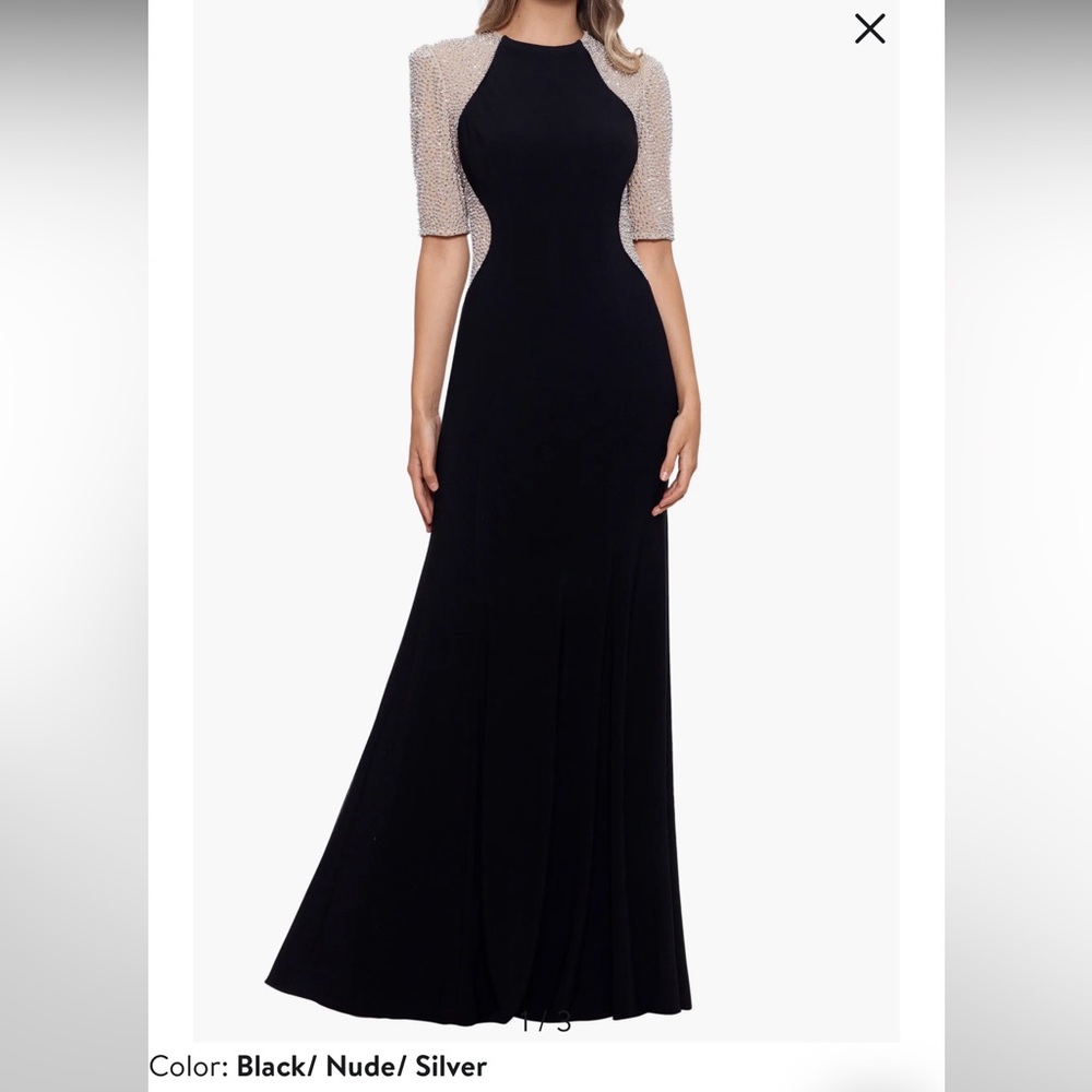 Xscape evenings Beaded Detail Gown